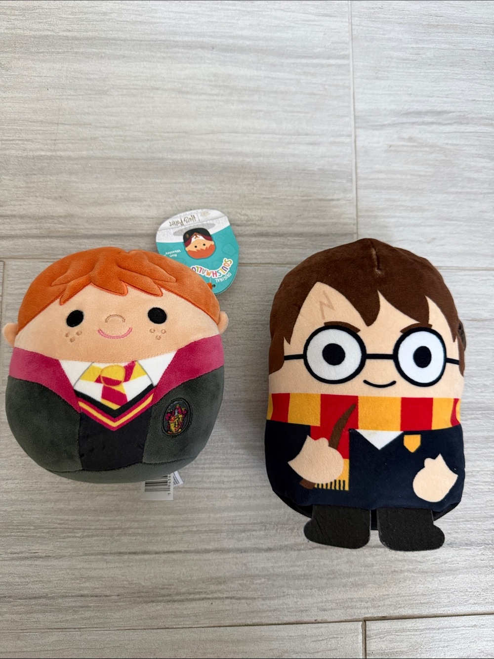 Harry Potter  and Ron Weasley Plush Duo squishmallows pop pals movie soft
